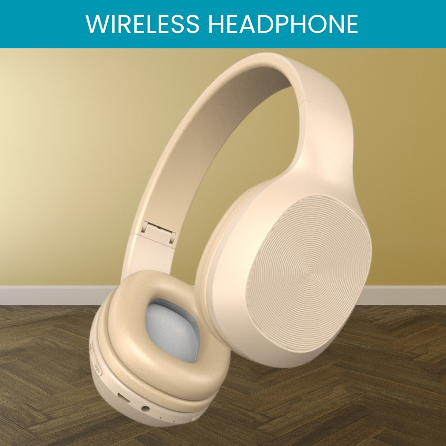 Image of Clairbell Wireless ANC Headset, Gaming Sports Over-Ear Headphone With Premium SoundEO164 Bluetooth
