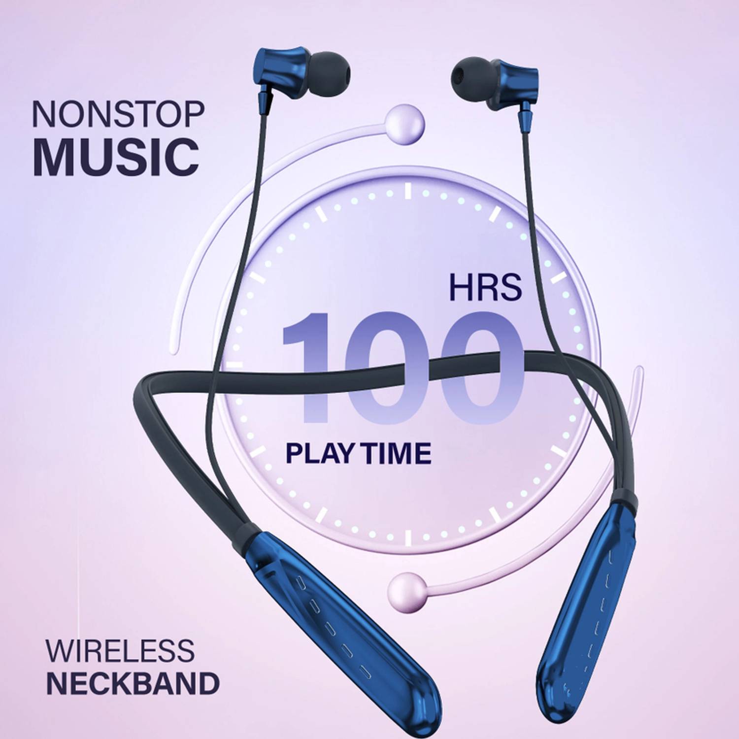 Ucool Soul 100 Hours Neckband Bluetooth Headphones - Image 2