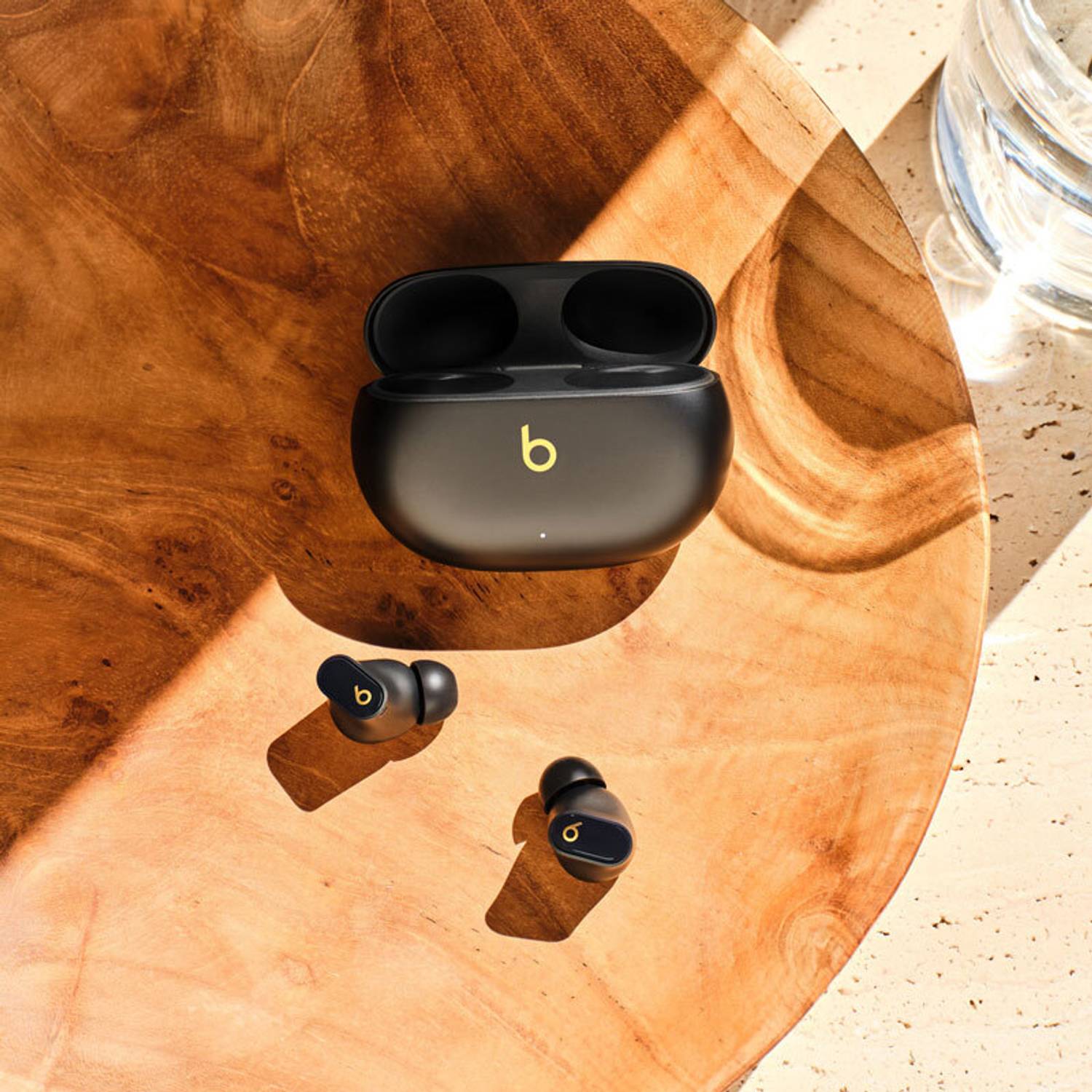 Beats Studio Buds + Black/Gold with Active Noise Cancellation
