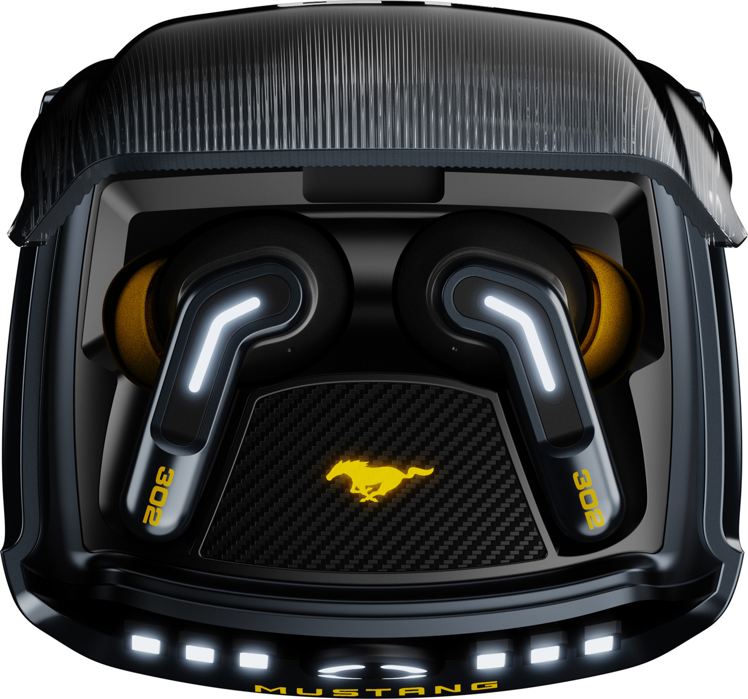 Image of GOBOULT Mustang Nitro with ANC, 72H Playtime, Quad Mic ENC, Dual Pairing, 13mm Drivers Bluetooth
