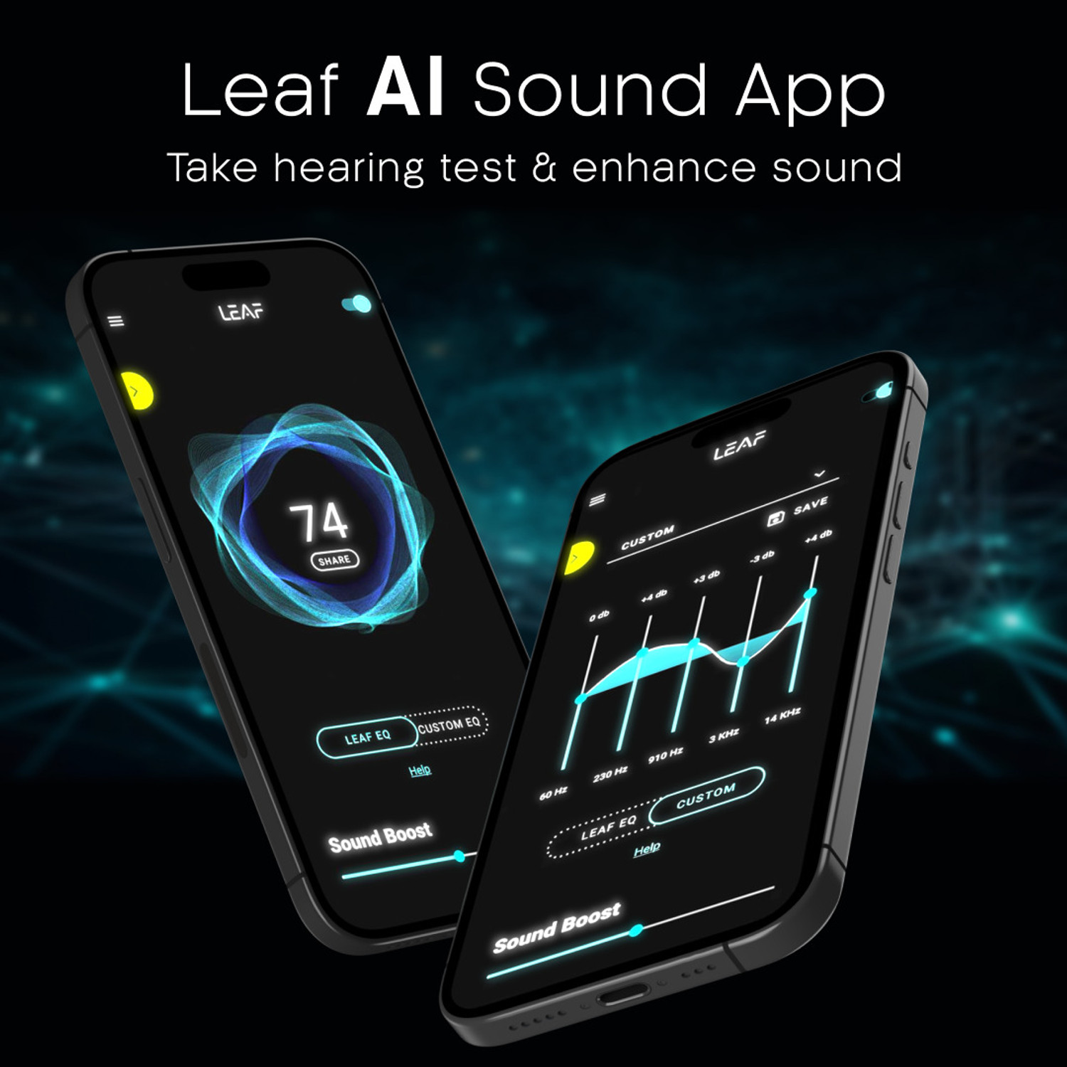 Image of Leaf Buds X121 True Wireless, AI SOUND App, 30H Playtime, 10mm Driver, IPX4, BT v5.4 Bluetooth