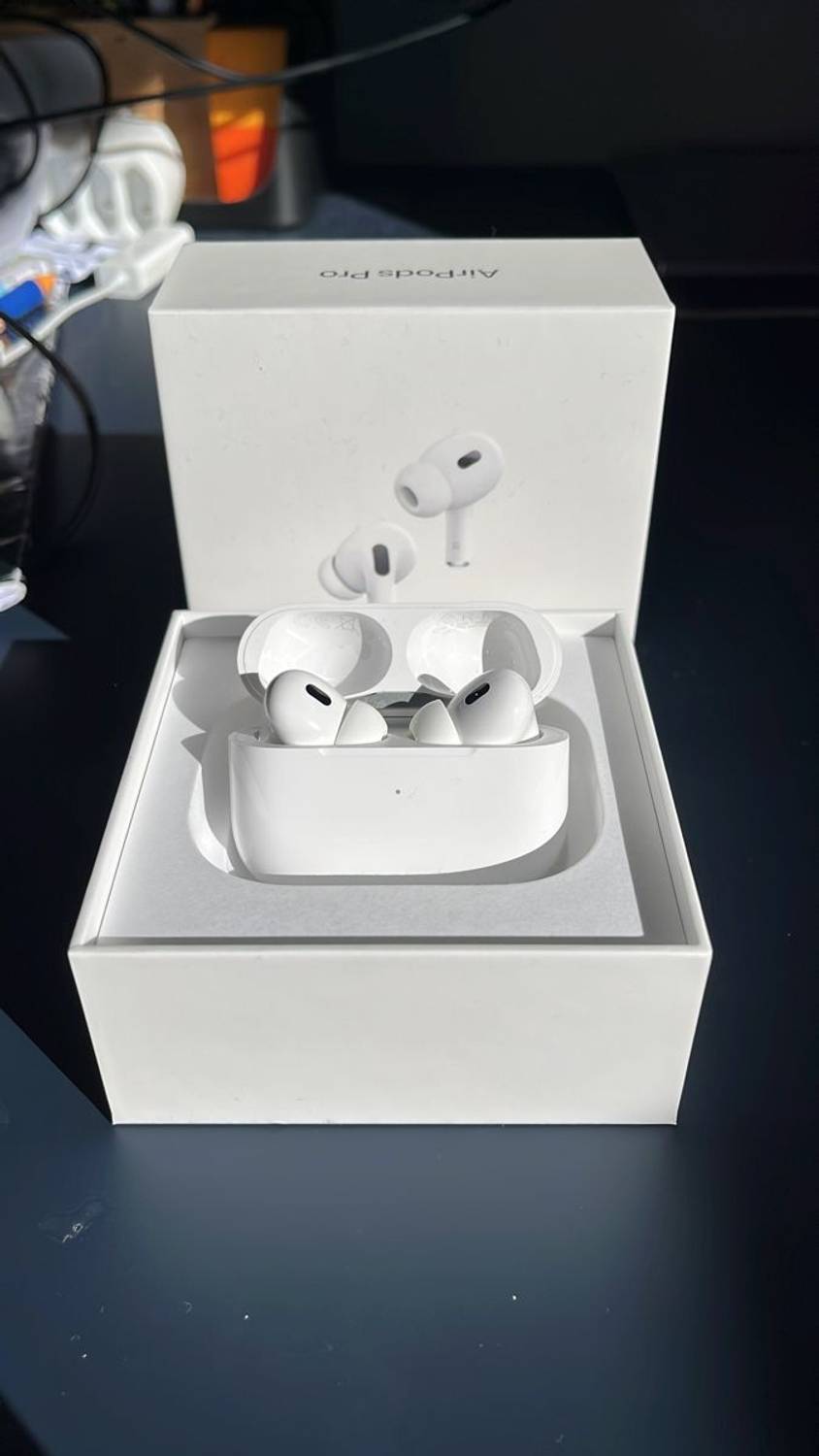 kp,enterprises AirPods Pro (2nd gen) with (USB-C) Bluetooth (White