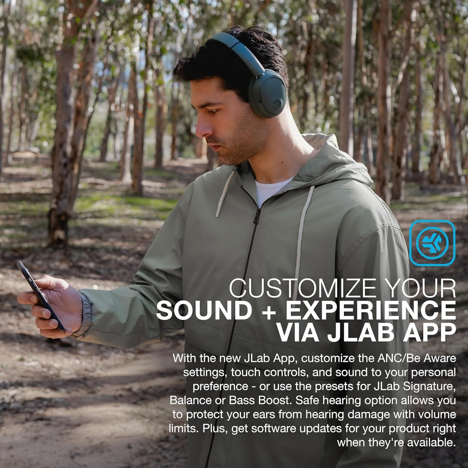Image of Jlab JBuds LUX ANC Active Noise Cancelling, 70Hr Playtime, Multi Connect Bluetooth