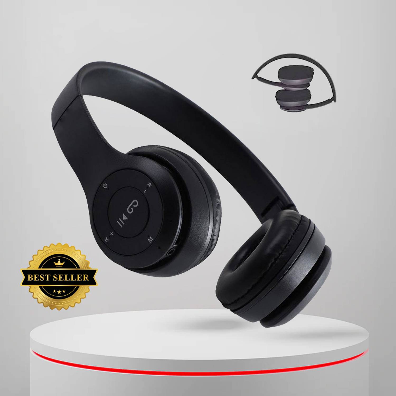BAGATELLE Bluetooth headphone classic Dj headphone gaming exclusive headphone Bluetooth & Wired