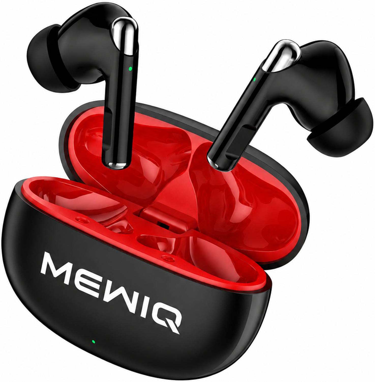 Mewiq Bluetooth Earbuds | 350Hrs Standby |40Hr Playtime | Type-C | Dynamic Drivers[2] Bluetooth