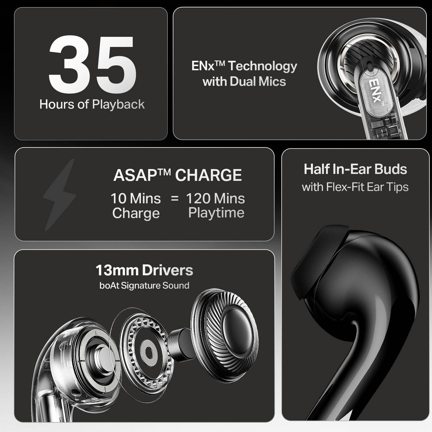 boAt Airdopes 101v2 Bluetooth Earbuds - Image 2
