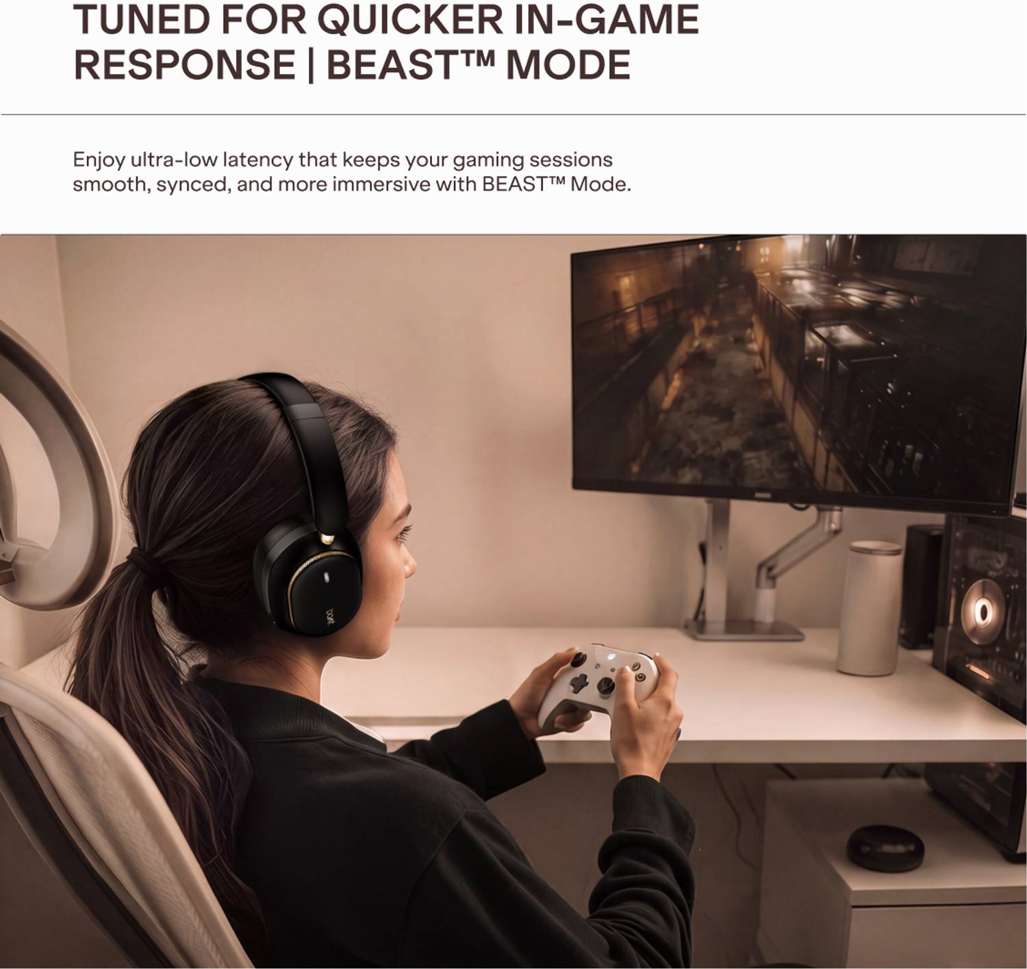 BoAt Rockerz 440 Wireless Headset - Image 5