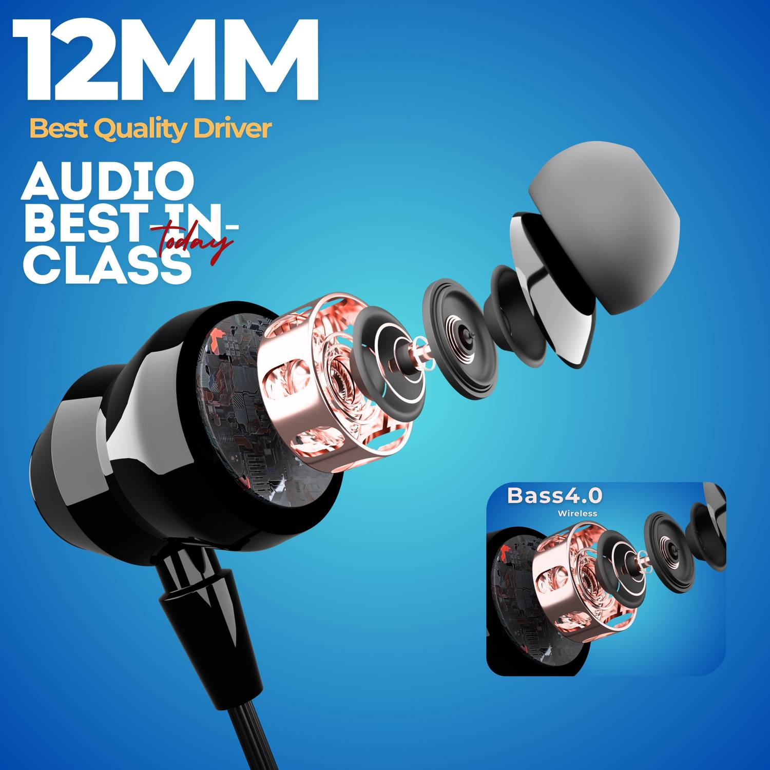 Ubon CL-35 Bluetooth Neckband with 100 Hours Playtime - Image 2