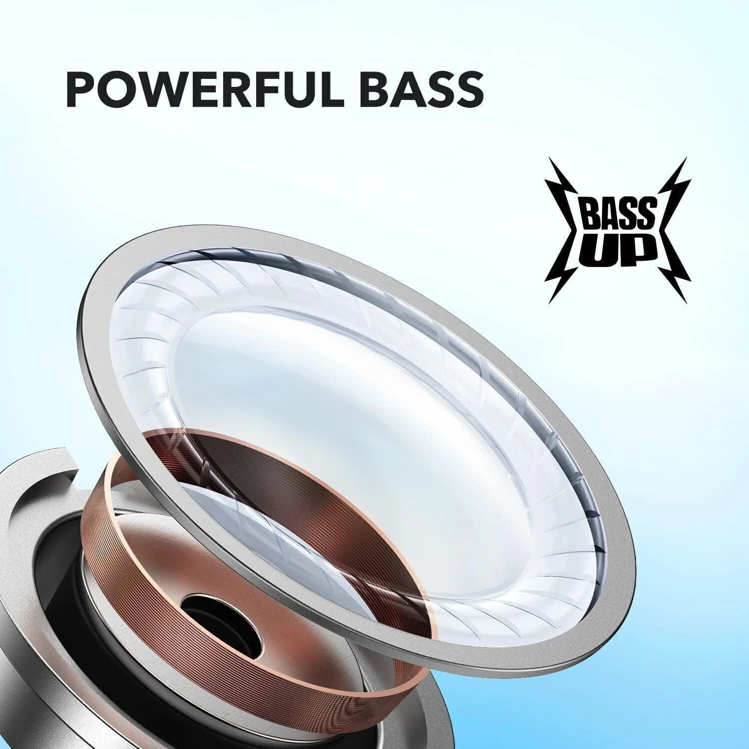 Image of Soundcore by Anker R50i Vi, 30Hr Playtime, Deep Bass, 2 Mics with AI Clear Calls, IPX5 Bluetooth