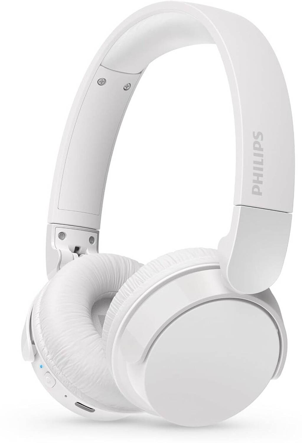 PHILIPS TAH4209WT/00Foldable Headphones, 55H Play Time, 32mm Neod