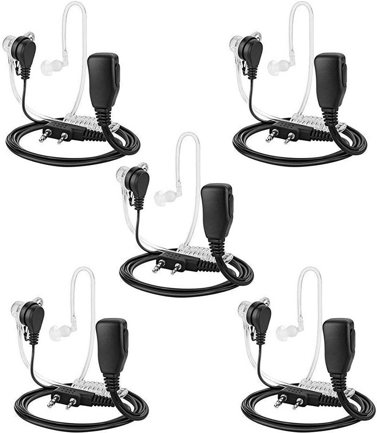 400-470 PTT Airtube-05 for Walkie Talkie 2-Pin K-Type Wired Heads