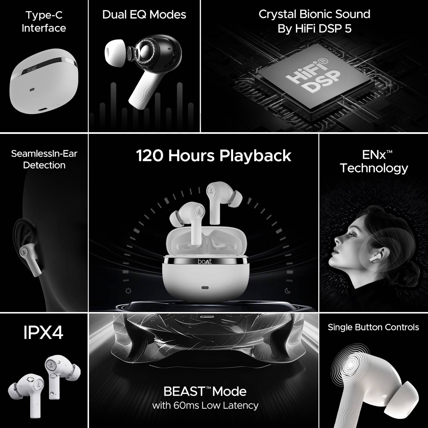boAt Nirvana Ion Bluetooth Earbuds - Image 2