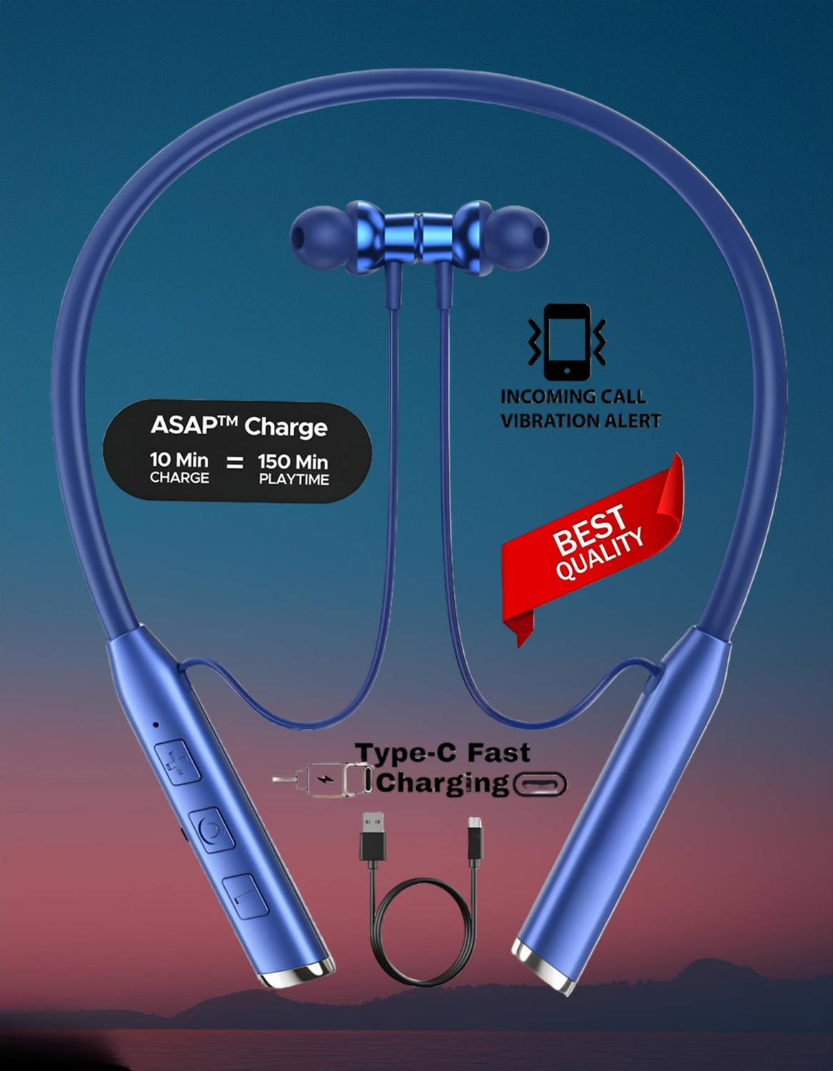 GREE MATT Vibration Alert, 48 Hours Playtime, Crystal Clear Sound,360° Spatial Audio 45/23 Bluetooth