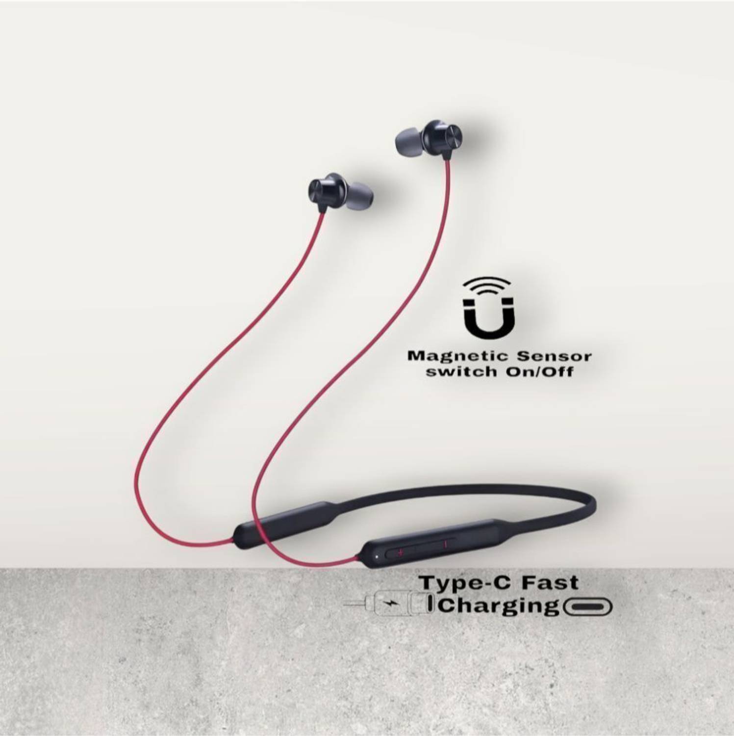 urooj Z2 Bullets Wireless with Fast Charge, 38 Hrs Battery Life, Earphones with mic_AU Bluetooth & Wired