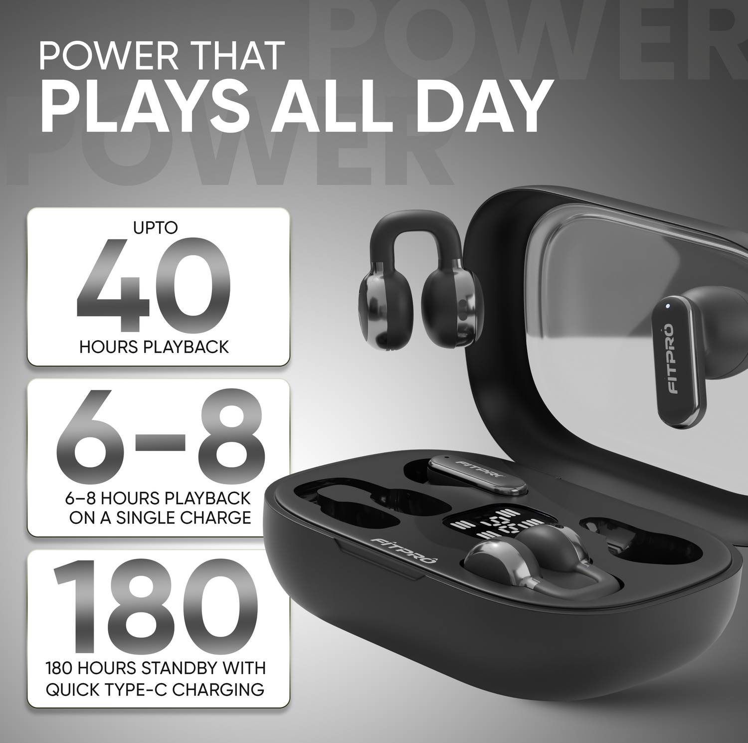 Q10 TWS Wireless Earbuds | Twin-Couple Headphones | Bluetooth 5.4 Bluetooth Headset - Image 4