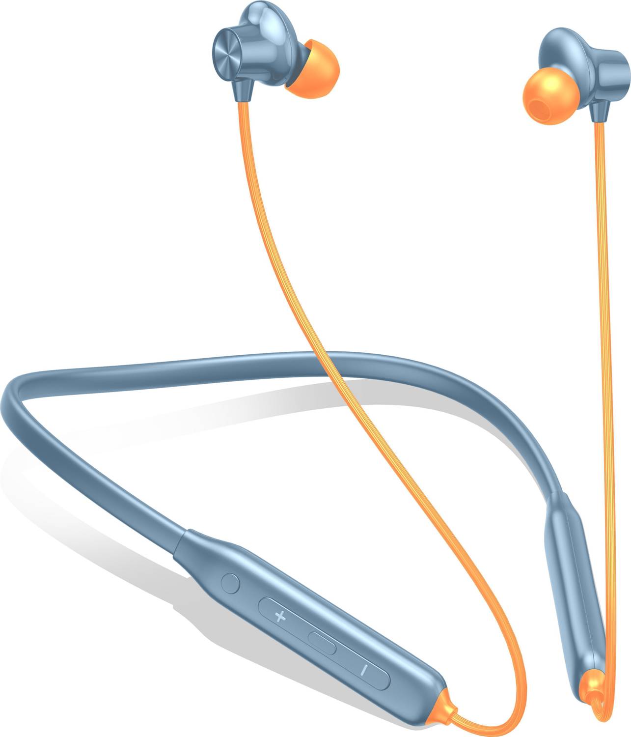 DUJE Bulles C2 - MAGNETIC POWER OFF/ON 48Hr Playtime Headphone Neckband (OR3) Bluetooth
