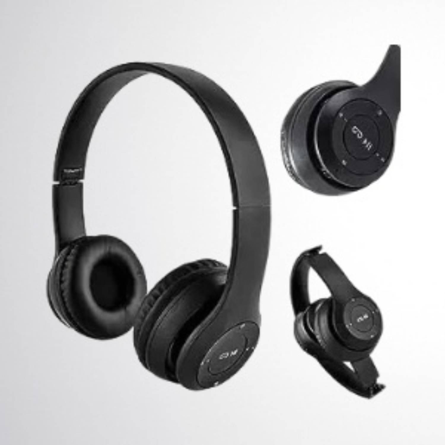 Clairbell a24_P47 Bluetooth On-Ear Headphones with Mic: Perfect for Active Lifestyles Bluetooth
