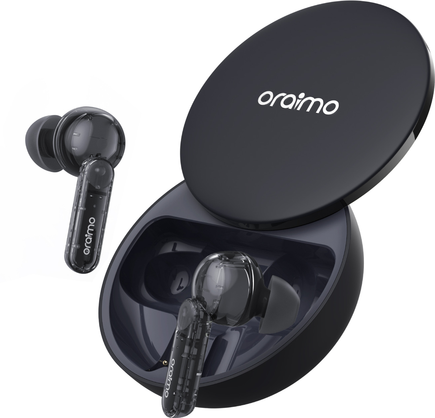 Image of ORAIMO FreePods 4 30db ANC Earbuds with 35.5h Playtime,Quad ENC Mic,Custom EQ modes App Bluetooth