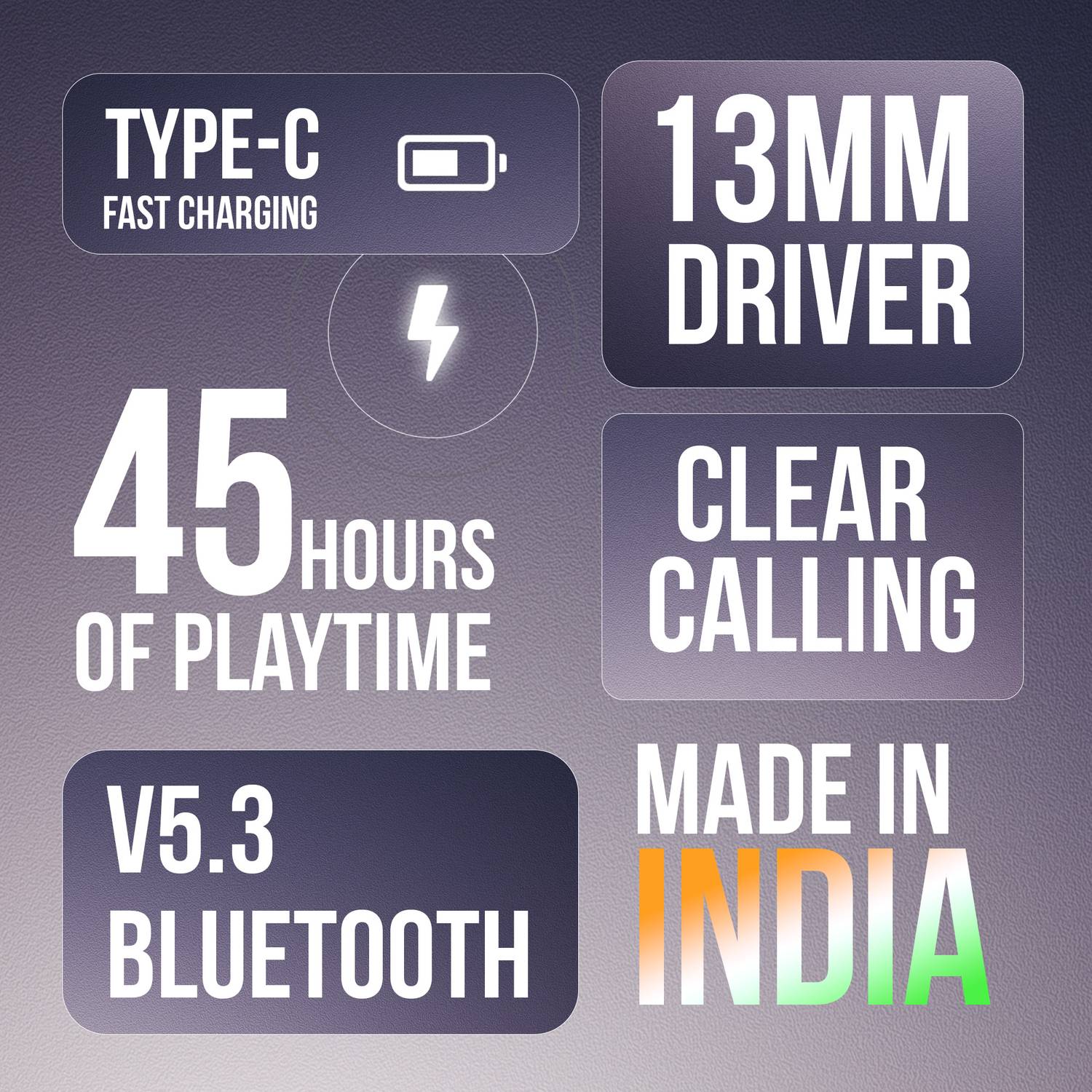 Mivi Duopods B1 45Hrs Playtime TWS Earbuds - Image 2