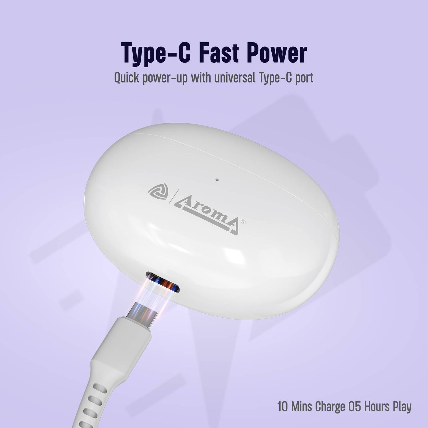 Aroma NB126 Royal Bluetooth Earbuds - Image 5