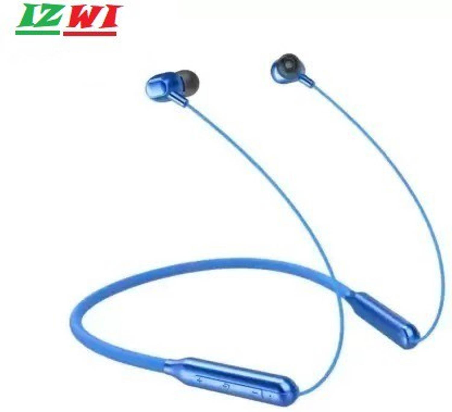 IZWI M31 100% Original Bluetooth Headset Deep Bass Neckband(BLUE,