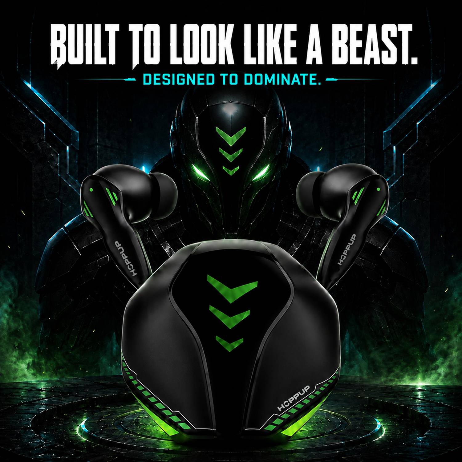HOPPUP Predator Xo2 Gaming Earbuds - Image 2