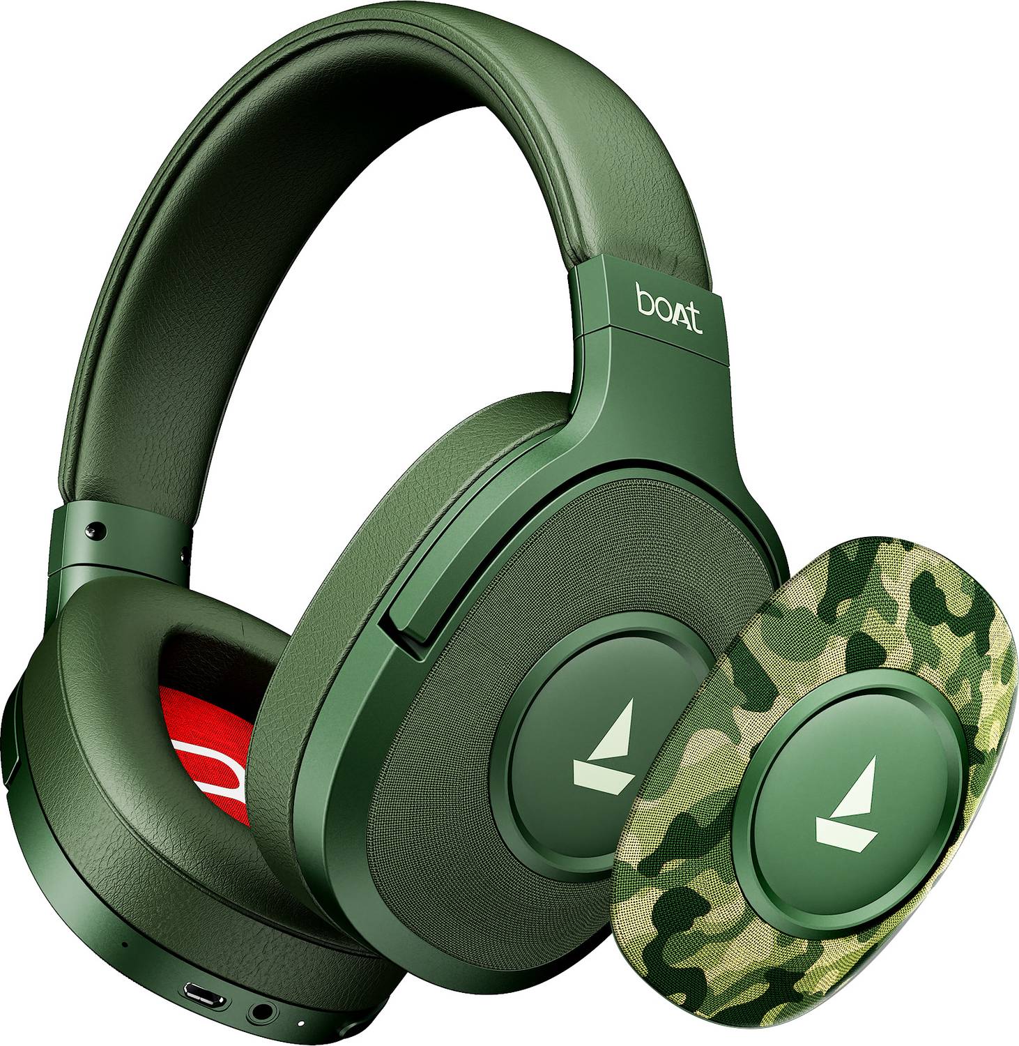 boAt Rockerz Plus 550, Customizable Earcups,100H Battery,Stream A
