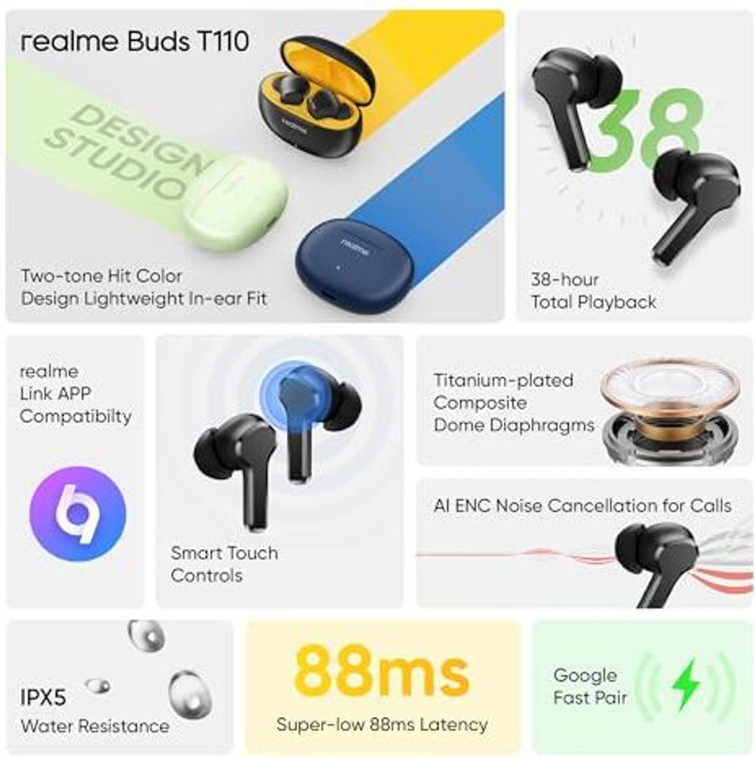 Image of merovia REAL-ME T110 Bluetooth