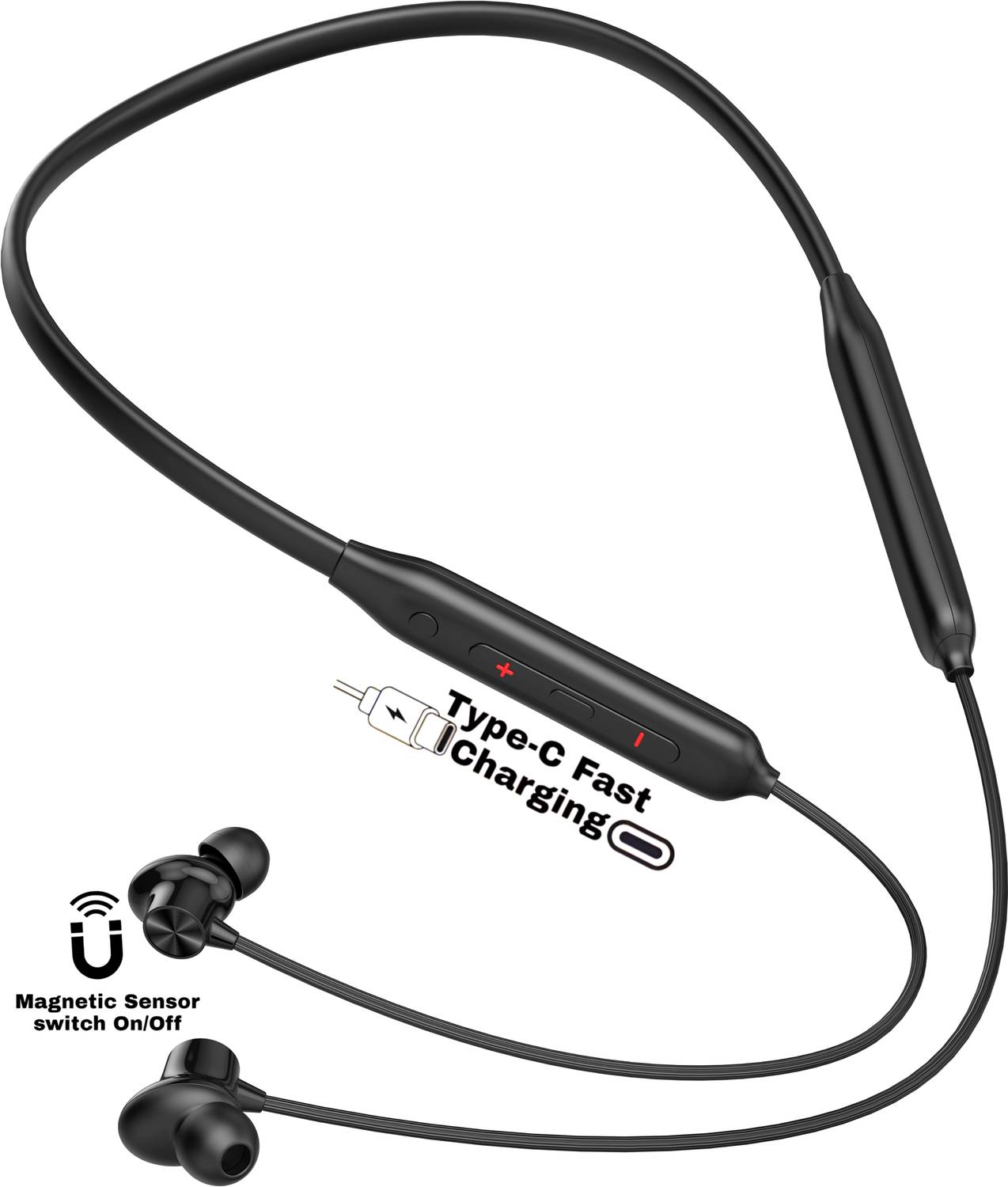 GREE MATT Bullets Z2 - Magnetic Power OFF/ON 48Hr Playtime Headphone Neckband Bluetooth