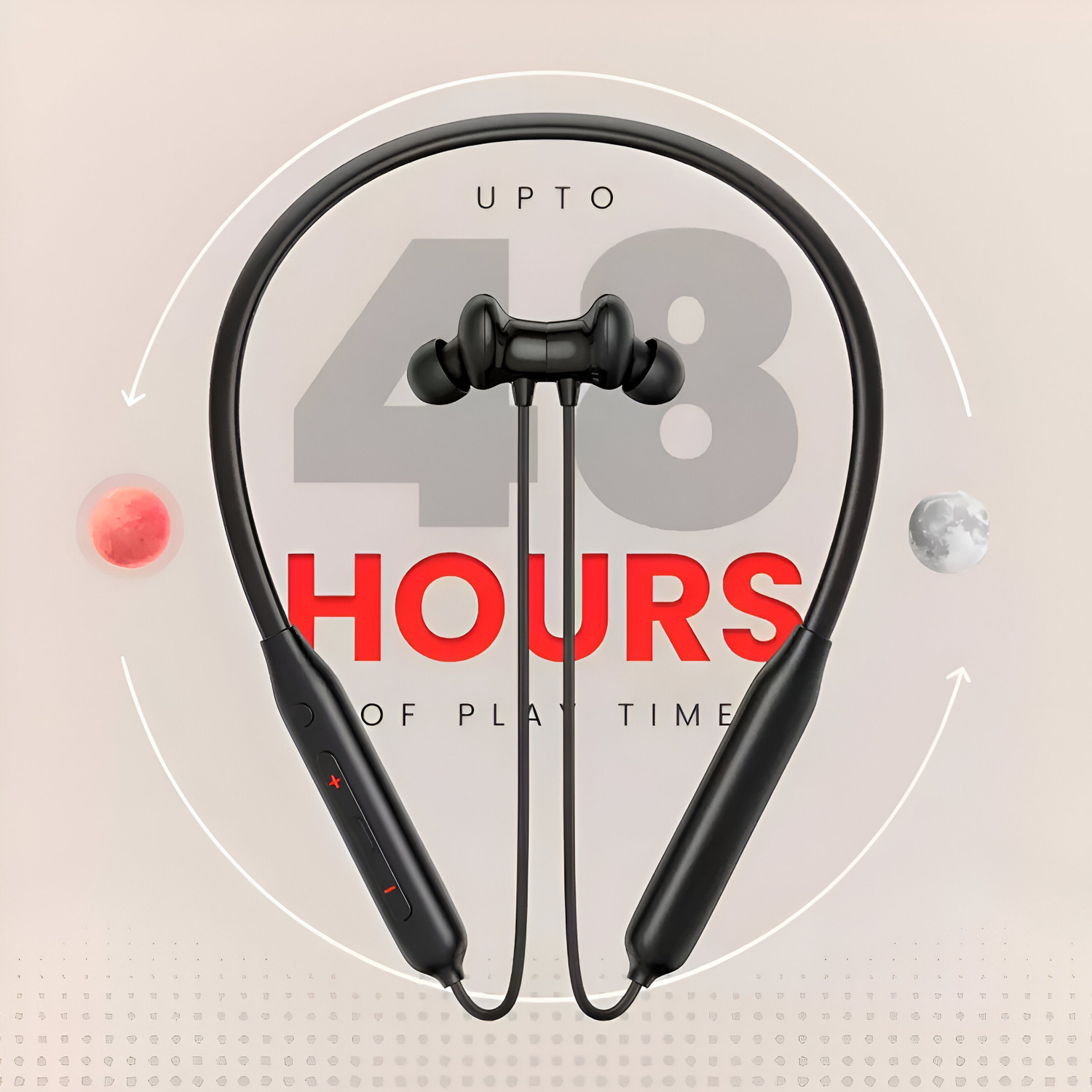Image of Lufina Bullets Z2 - MAGNETIC POWER OFF /ON 48Hr Playtime Headphone Neckband N1 Bluetooth