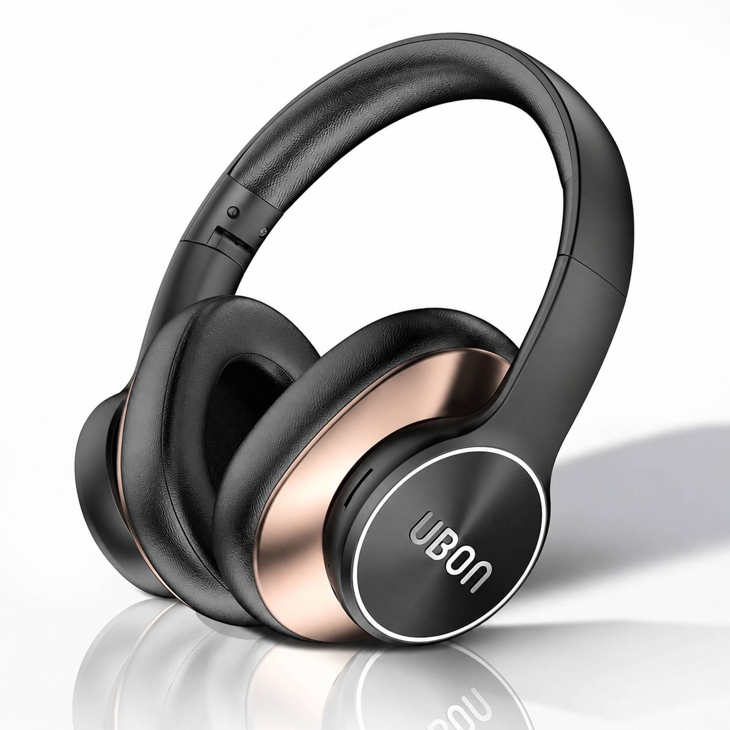 Ubon Wireless Headphones H-65 With 60 hours of playtime,Real Stereo,& Auto Pairing Bluetooth & Wired