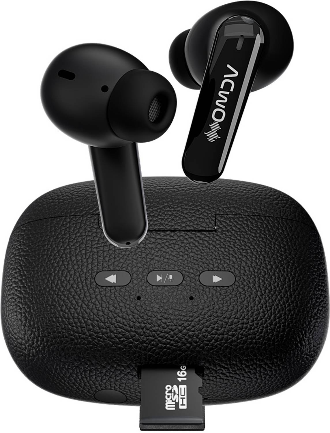 ACwO DwOTS Muze: In-Built MP3 Player, TF Card, Recording, Live Listening, 45H Plytm Bluetooth Headset (Black, True Wireless) deal from flipkart