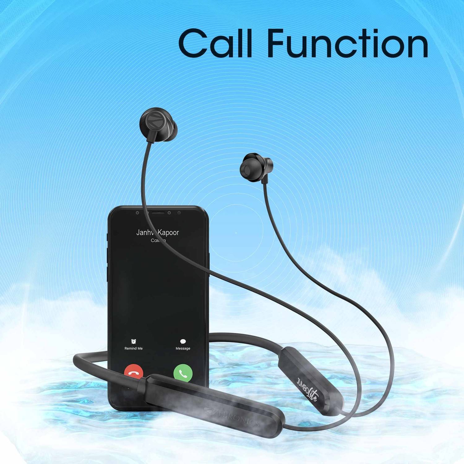 ZEBRONICS Jumbo Lite, with 70Hrs Backup, Fast Charging, ENC Mic