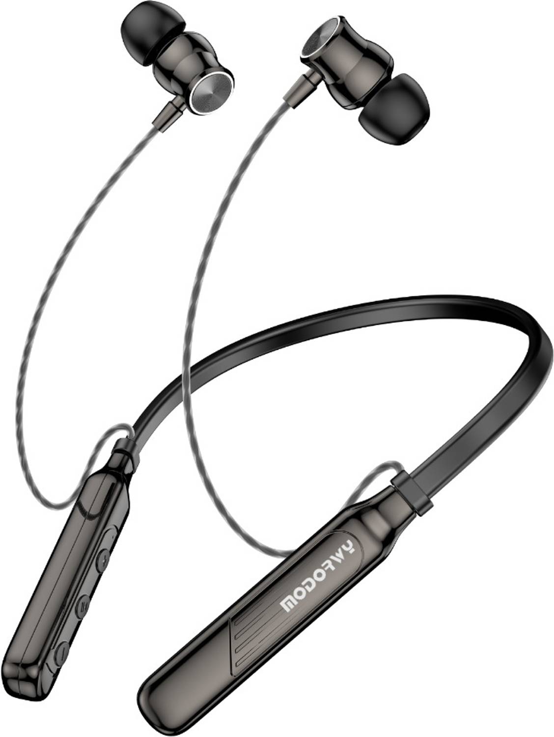 Modorwy Glory Bluetooth Neckband 50Hrs Playback ENC Hall Switch In