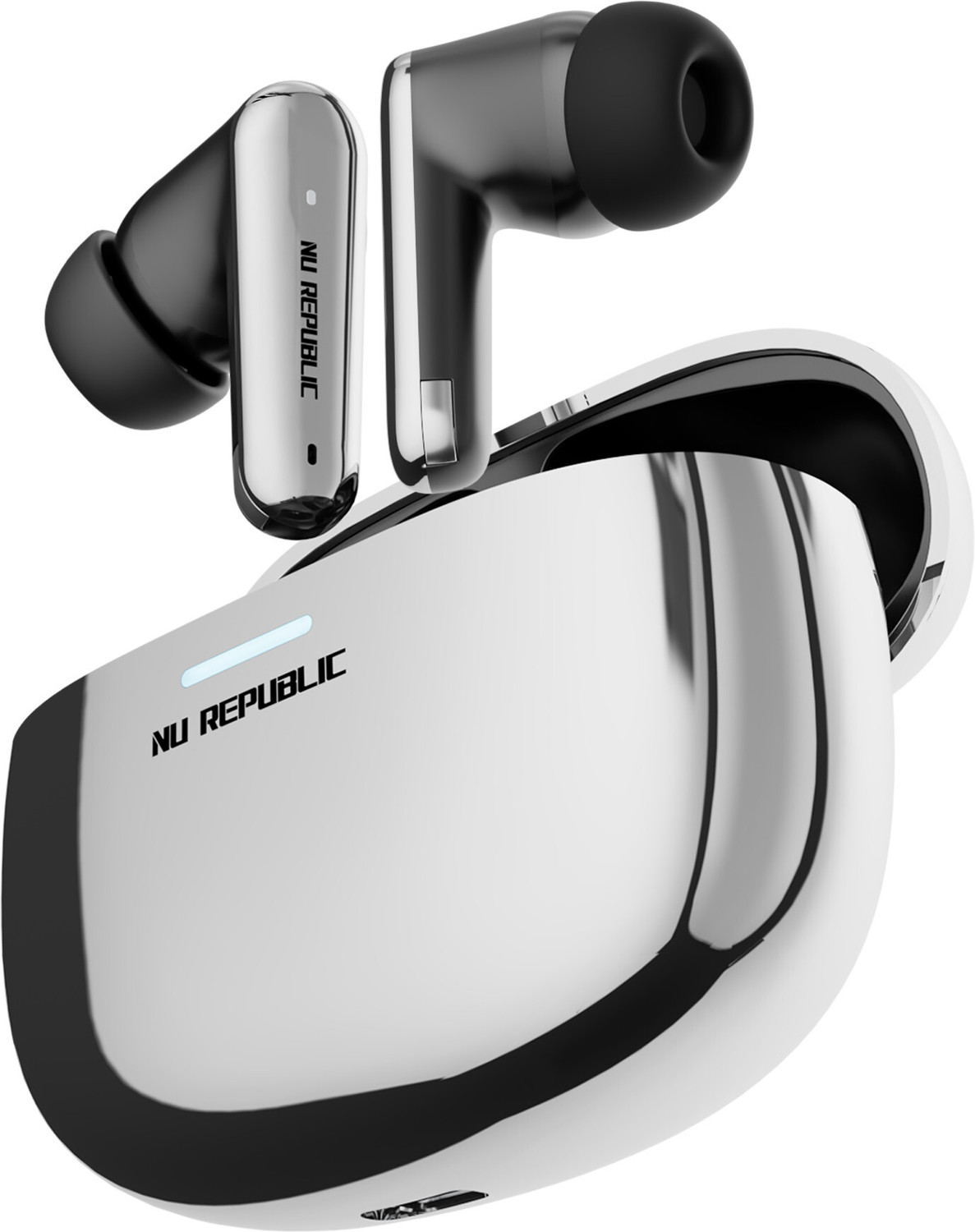 Image of Nu Republic Epic X4 with 52 hrs Playtime, X-Bass Technology, Dual ENC Mics, Fast Charging Bluetooth