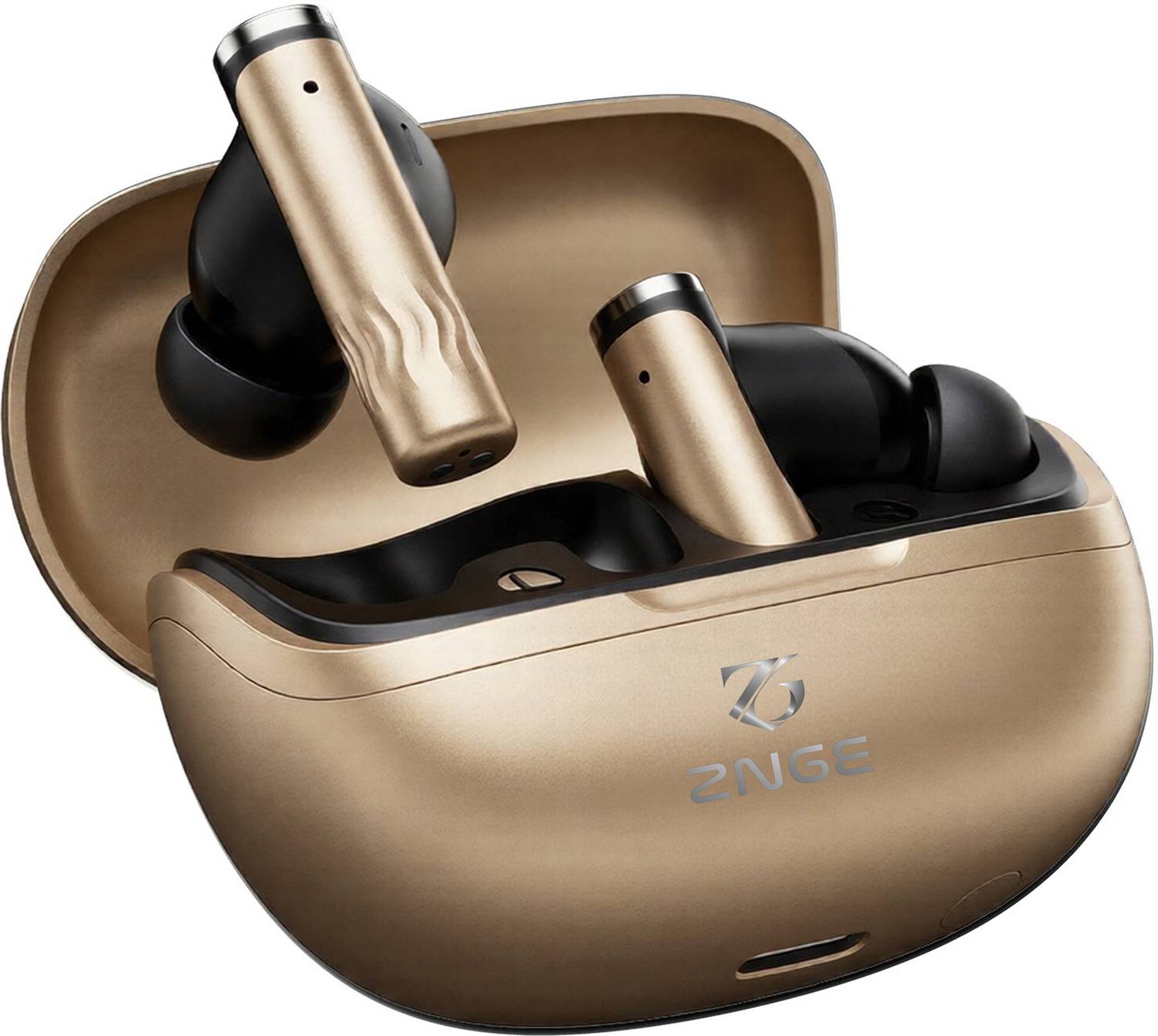 ZNGE Zainth Buds 50Hours Playtime & AI ENC Crystal Bionic Sound Bluetooth Earbuds-5 Bluetooth Gaming