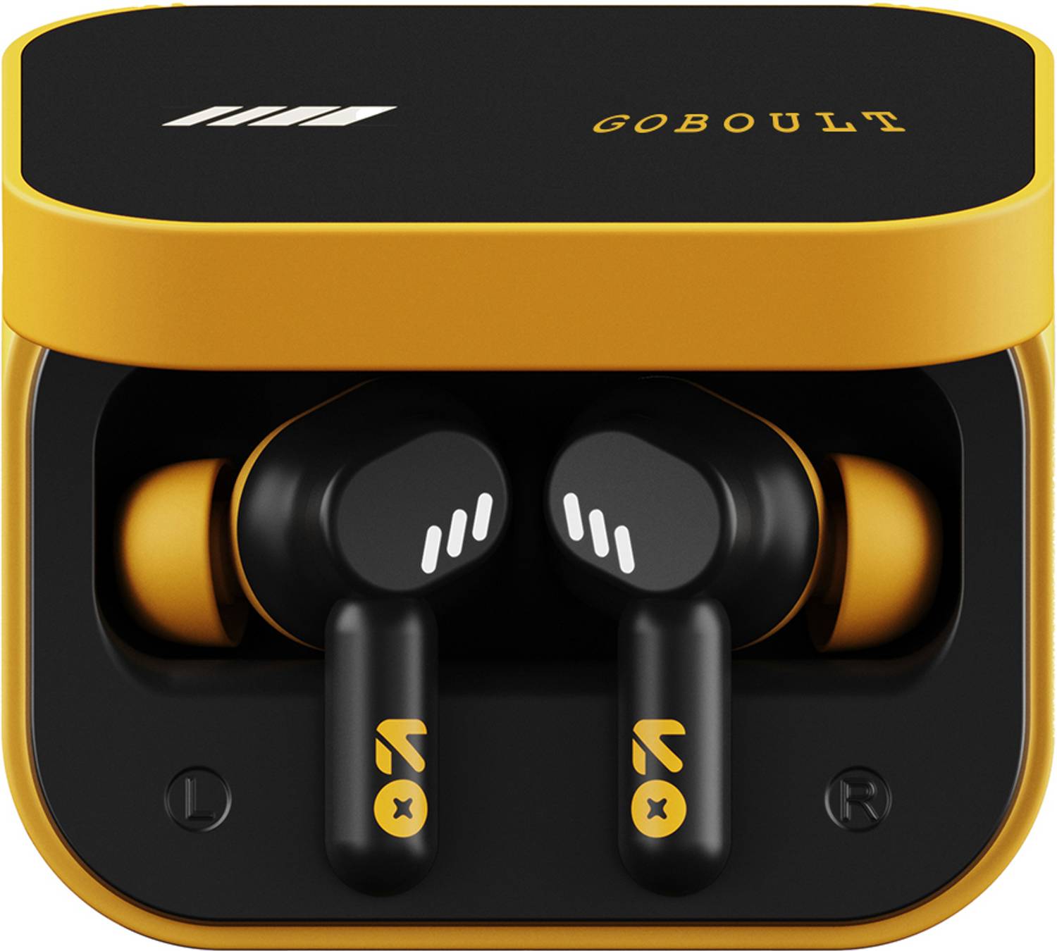 Goboult Tenet 75Hrs Battery, App Support, Dual Pairing, Quad Mic
