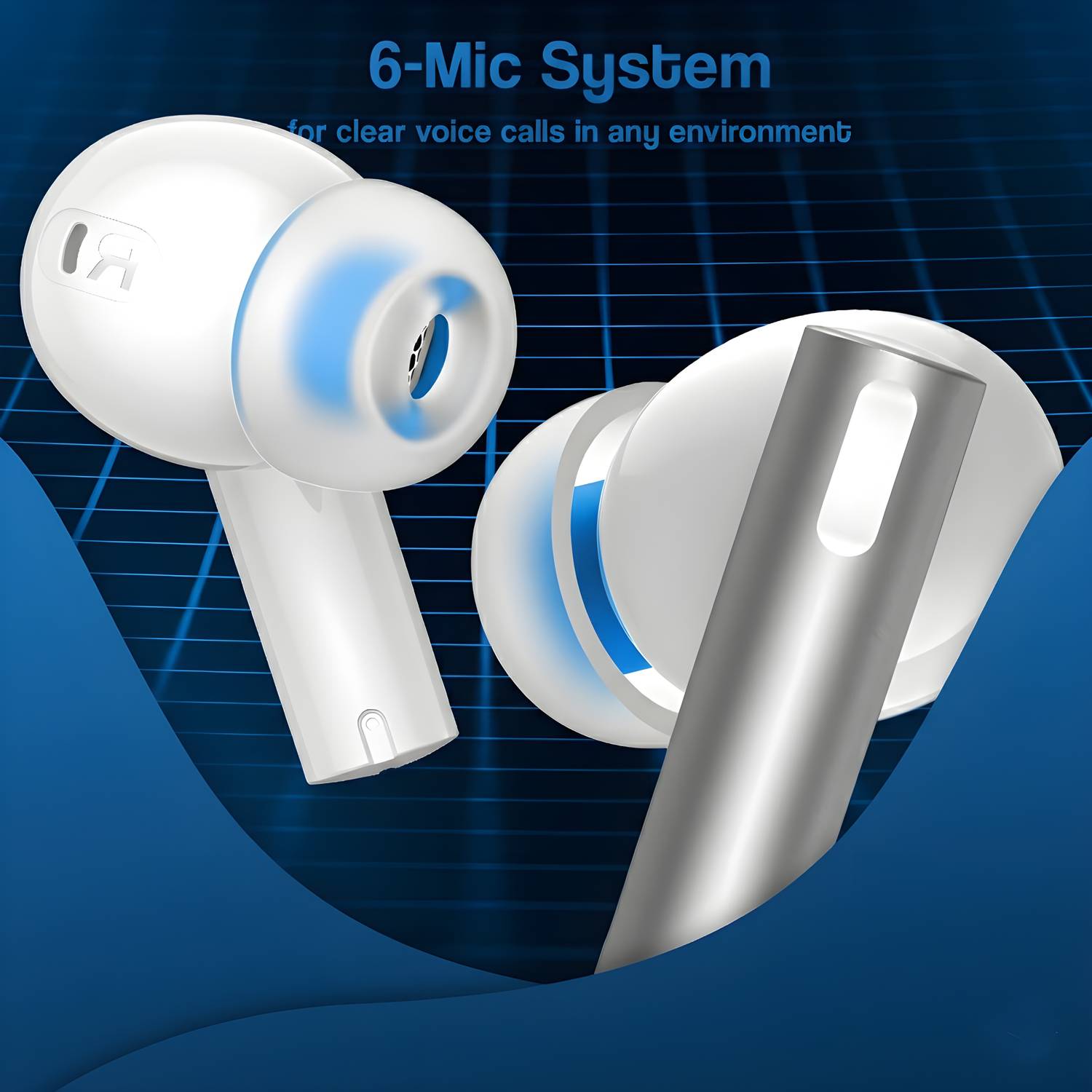MSNR Air 6 Elite Bluetooth Earbuds - Image 4