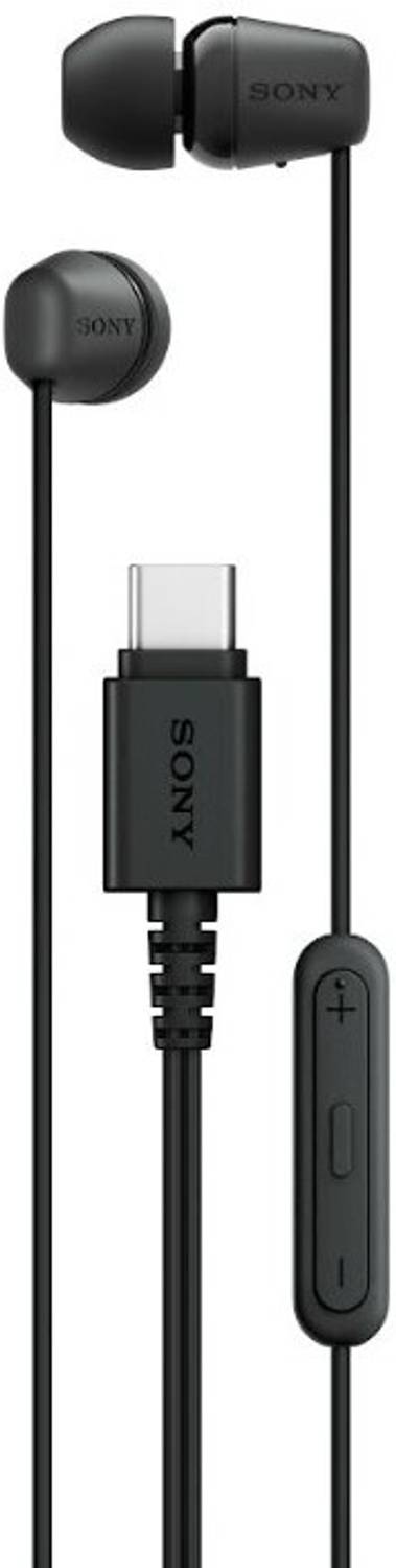 Sony IER-EX15C/Black Wired Headset (Black, In the Ear)