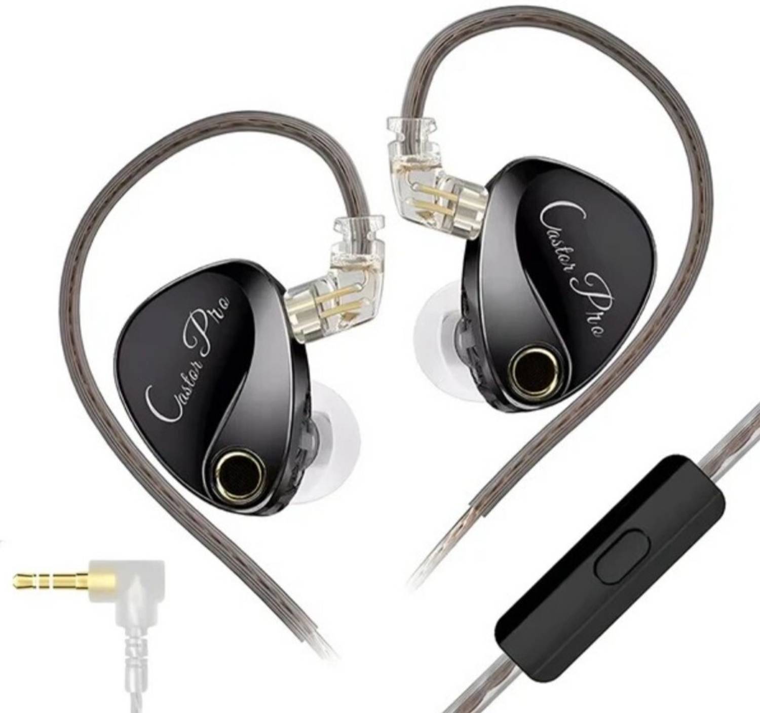 KZ Castor Pro Dual Dynamic Driver IEM Wired