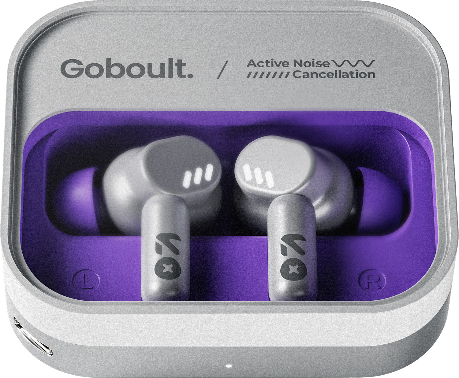 Image of GOBOULT Tenet Pro with ANC, 75H Playtime, 4 Mic ENC, Dual Pairing ,BT 6.0, 13mm Drivers Bluetooth