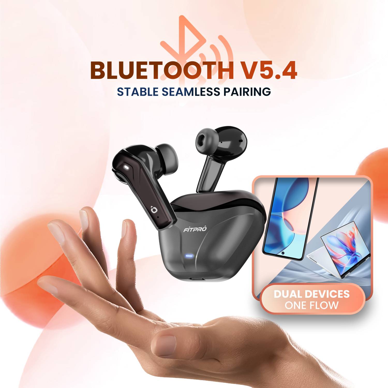 Ezerio X Flip TWS Bluetooth Earbuds - Image 4