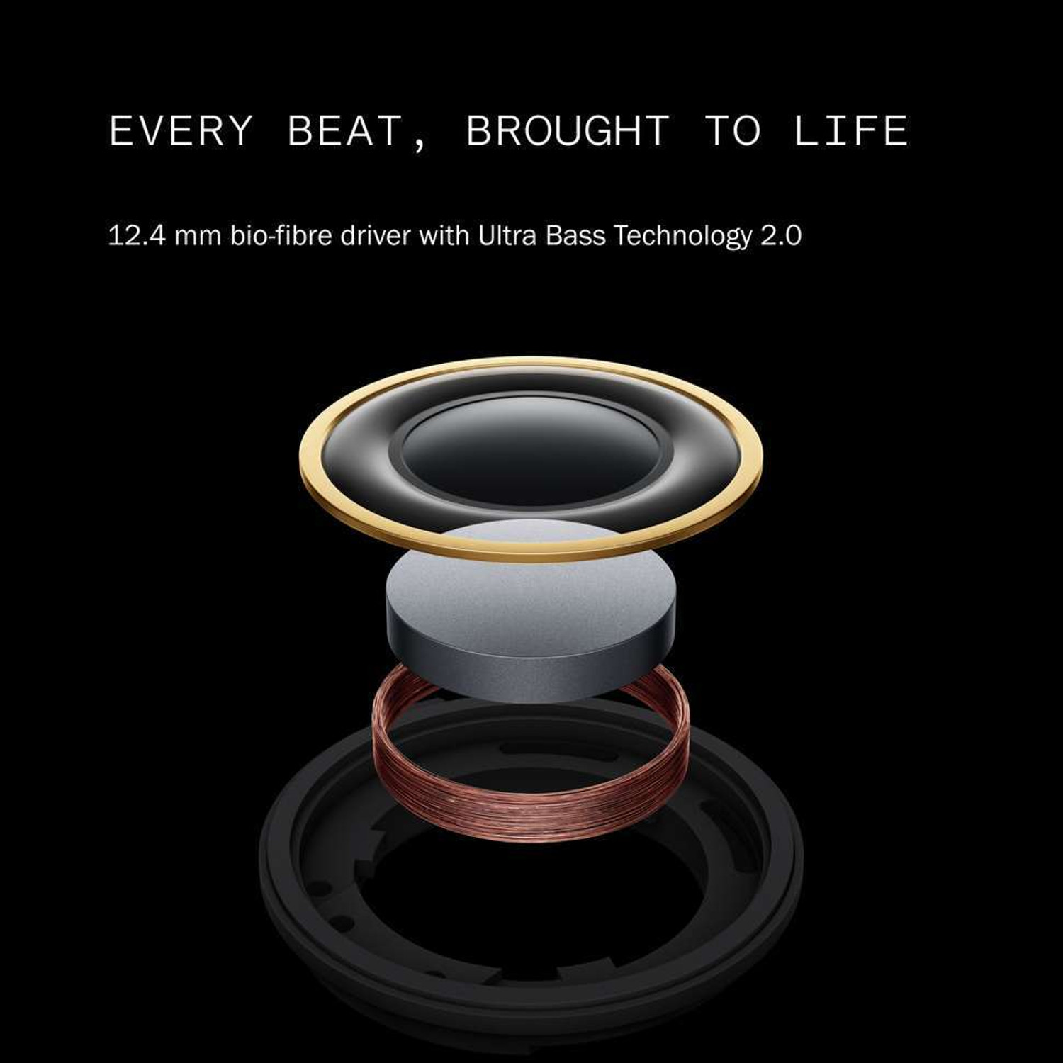 Image of TECHBROS NEWLY Wireless Earbuds, ANC High bass Stereo and Fully Compatible S05 Bluetooth Gaming Headset