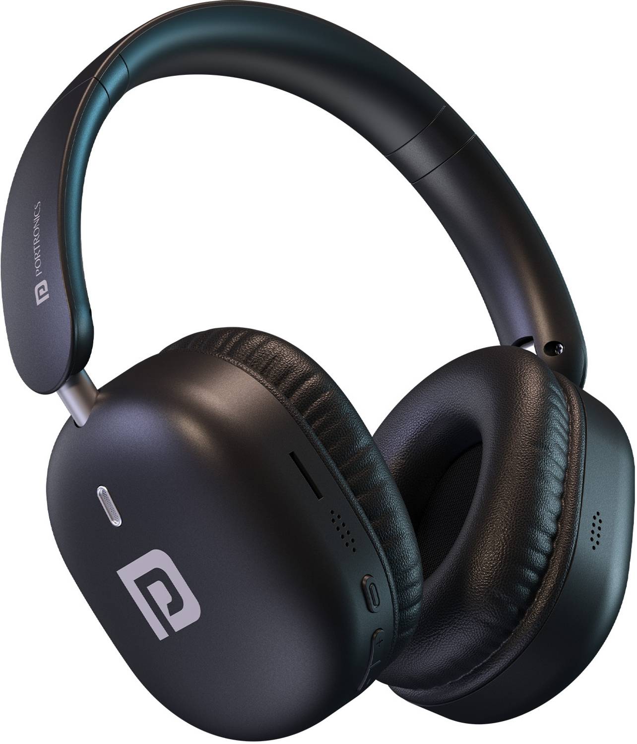Portronics Muffs M6 Over Ear Wireless Bluetooth Headphone, 40 Hou
