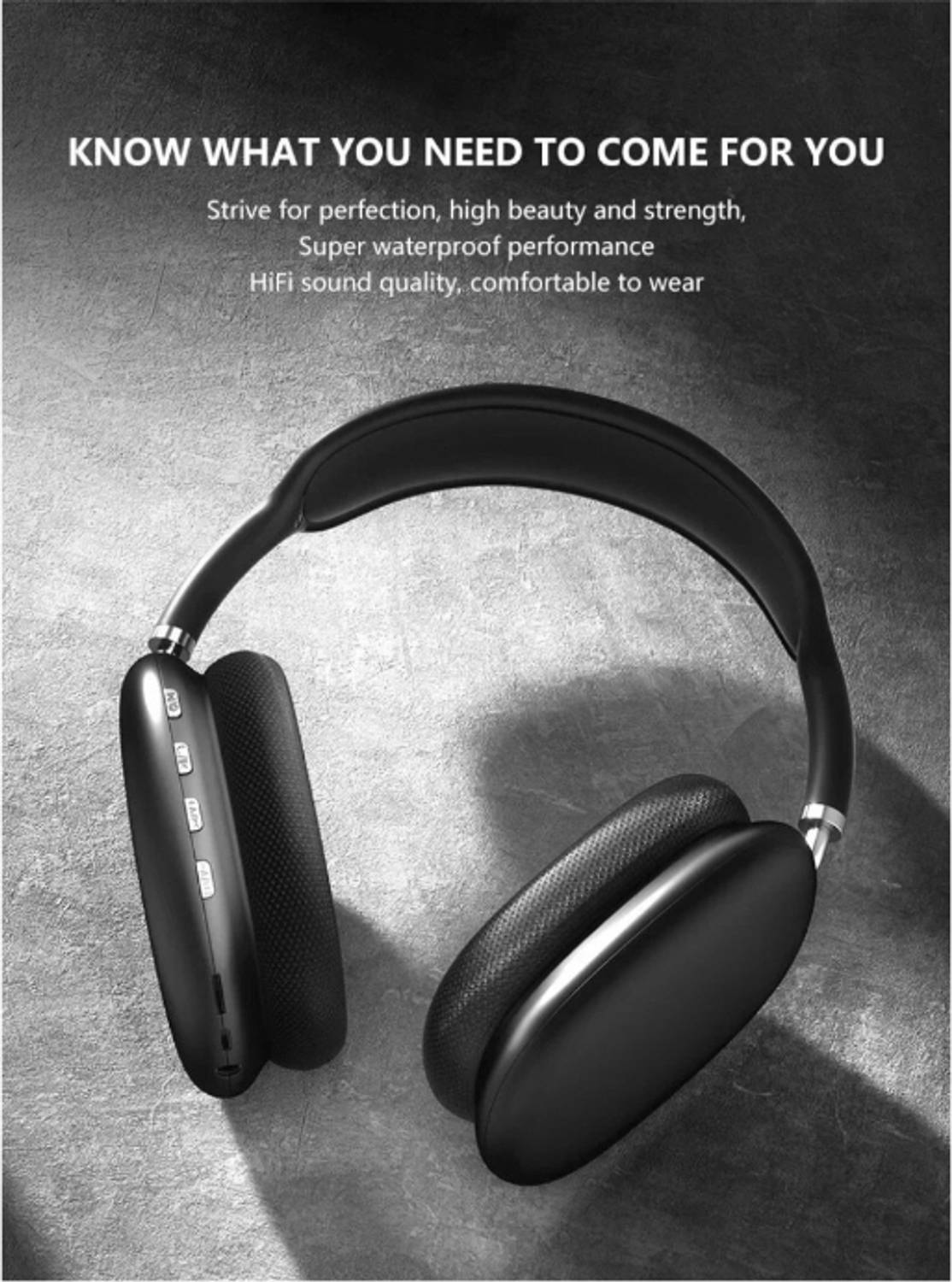 YAROH 39e_P9 Wireless Bluetooth Over-Ear HeadsetUnleash the Immer