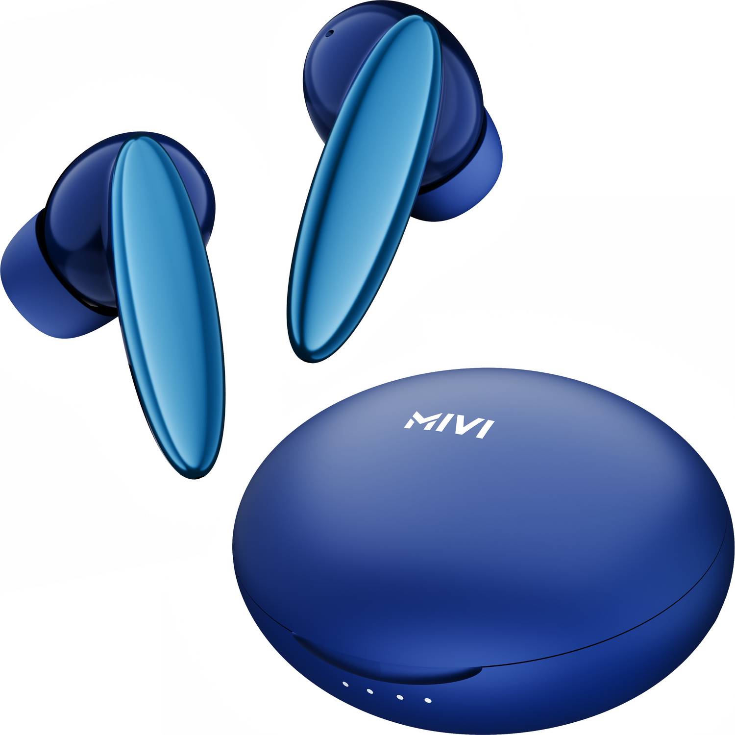 Mivi DuoPods Beat ,60 Hours, 13mm Bass, AI-ENC, IPX 4.0, BT v5.3 earbuds Bluetooth