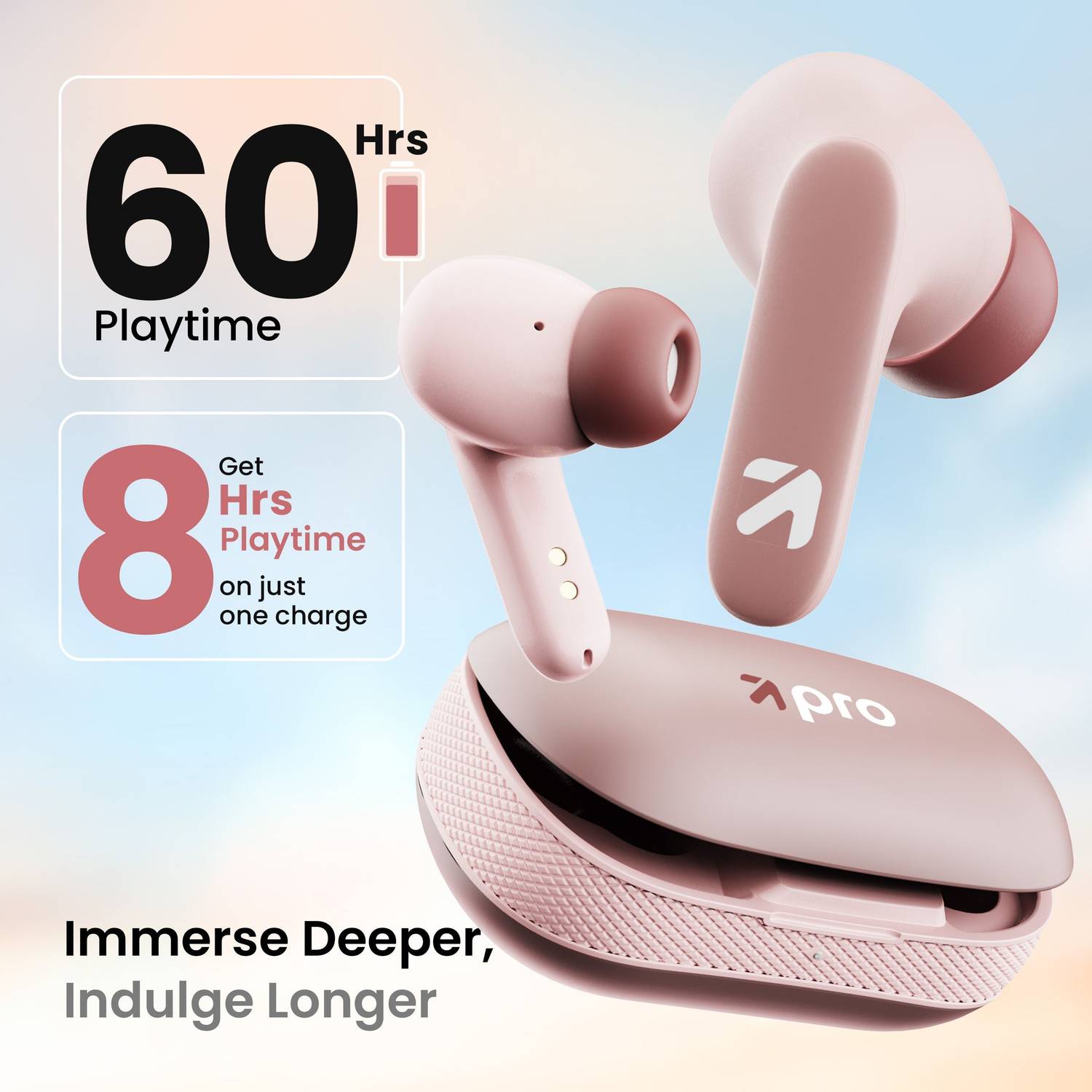 GOBOULT Y1 Pro 4 Mic ENC Bluetooth Earbuds - Image 3