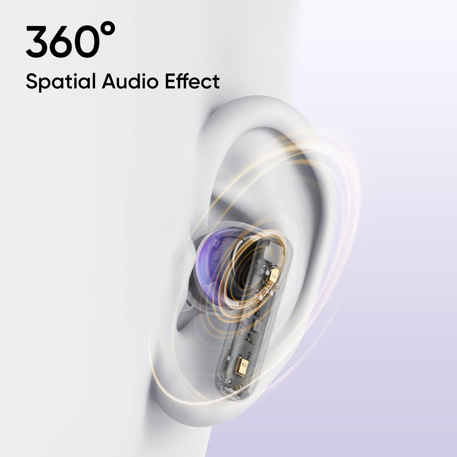 realme Buds T310 with 12.4mm Driver, 46dB ANC, 40hrs Playback - Image 5