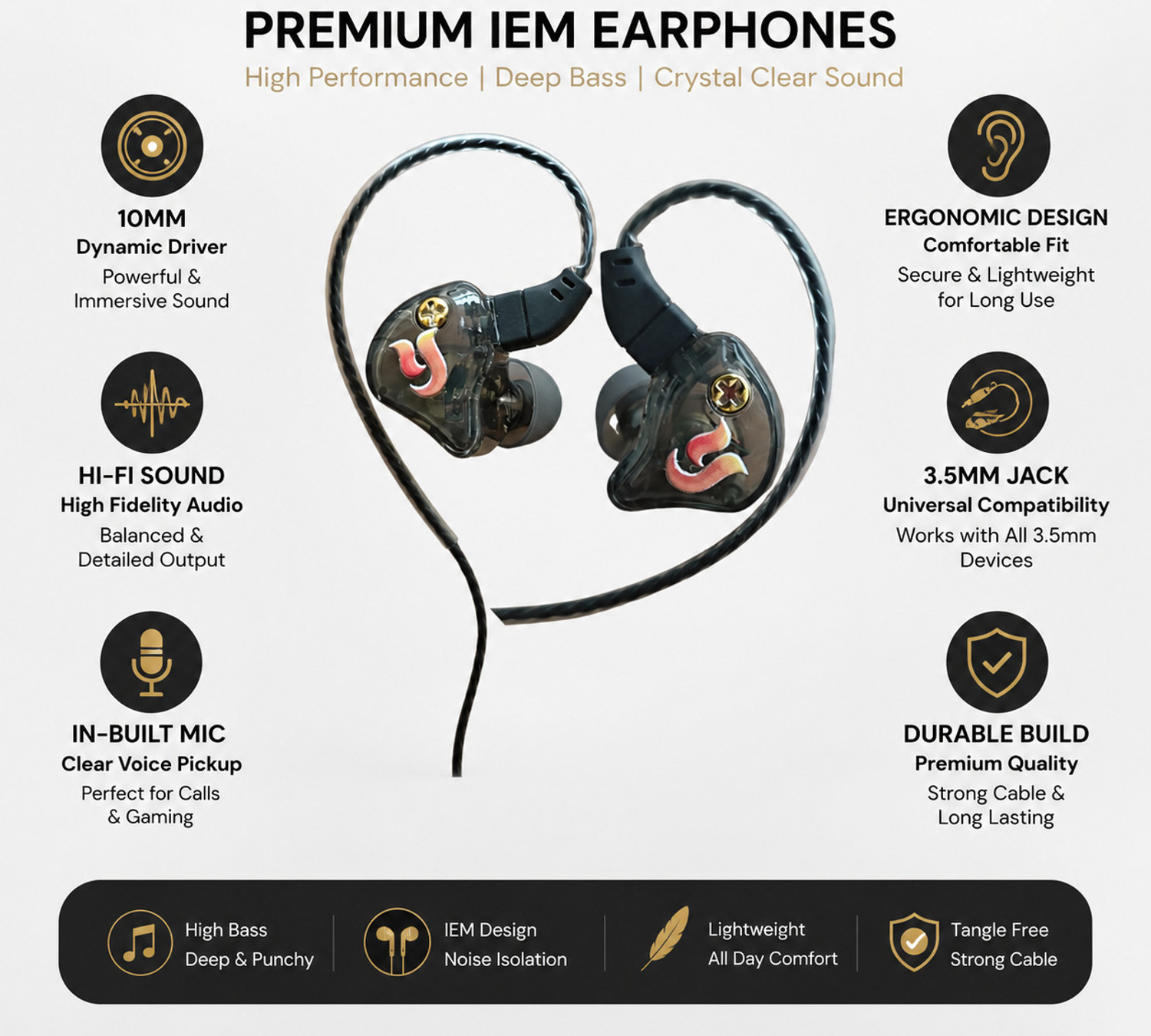 Image of CLYR Beats 3.5mm with Mic Wired
