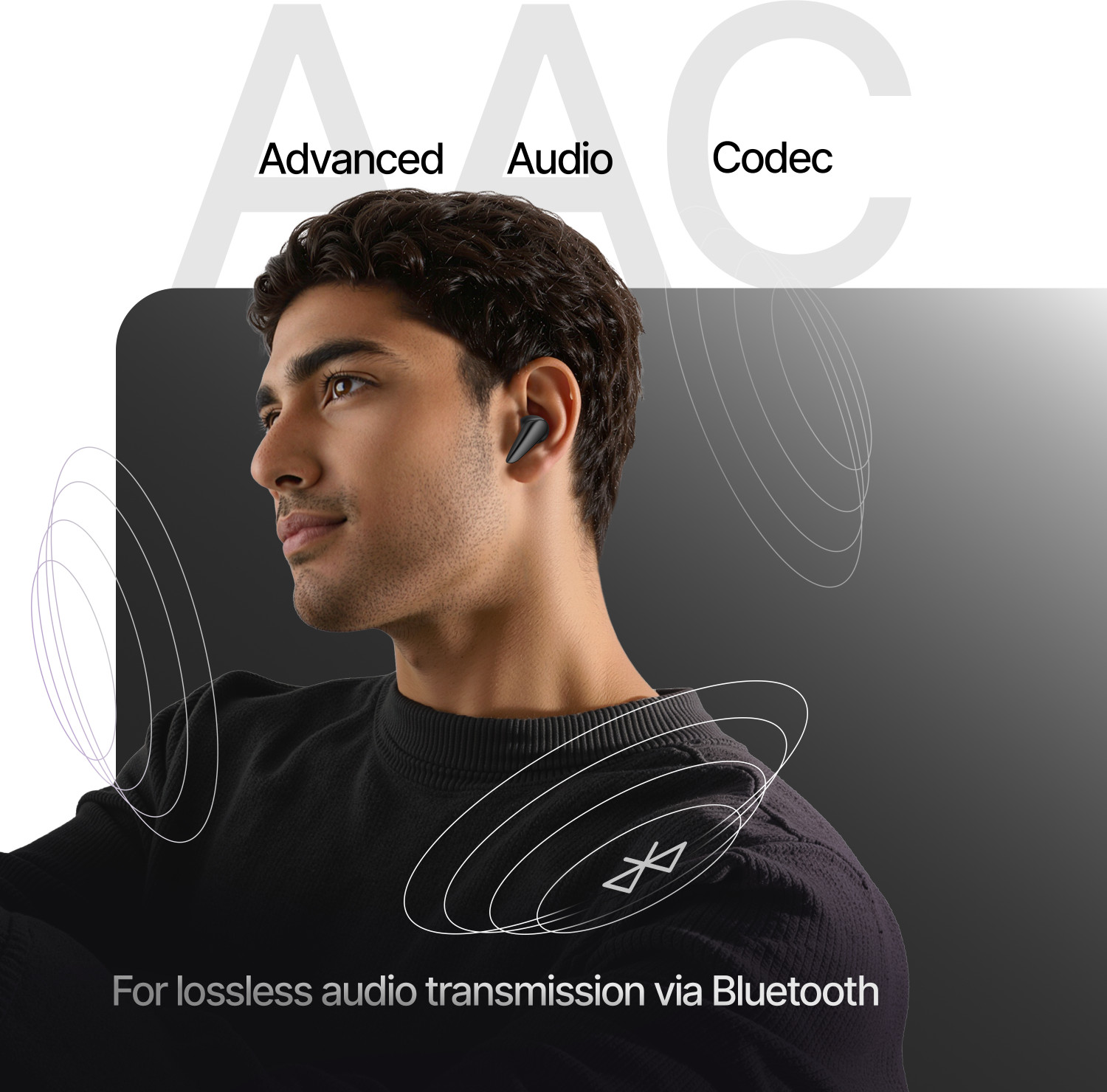Image of Mivi DuoPods Tune ,70H, 3D Soundstage, AI-ENC, BT v5.3 with AAC earbuds Bluetooth